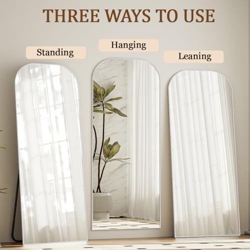 Koonmi Full Length Mirror, 71"x26" Mirror Full Length with Stand - Image 5