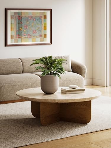 LE TAUCI 8 Inch Ceramic Plant Pot, Indoor Planter, Neutral Gray - Image 2