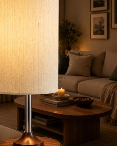 EZVALO Dimmable Cordless Table Lamp, Small Ambient Light with Timer - Image 3