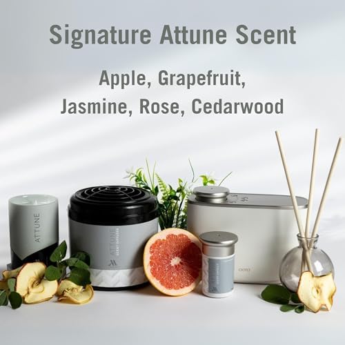 Marriott Attune Reed Diffuser - Hotel Fragrance Collection - Room Diffuser - Scent of Citrus, Apple, Jasmine, Rose, Cedar - 4 oz. - Image 3