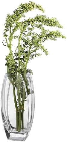 Glass - Vase - Clear - 10.25" Height - Heavy Durable - Made in Europe - by Barski - Image 2