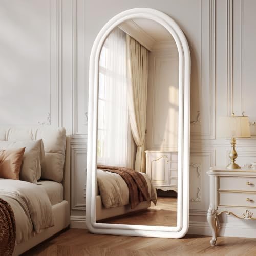 Koonmi 71"x32" Arched Full Length Mirror, Floor Mirror with Stand - Image 2