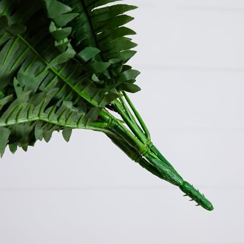 Nearly Natural 40 in Artificial Boston Fern Indoor Plant (Set of 2) - Image 3