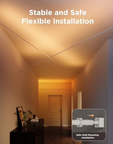 Govee RGBWWIC Strip Light with Skyline Kit 13.1ft, Smart Control, APP, WiFi - Image 6