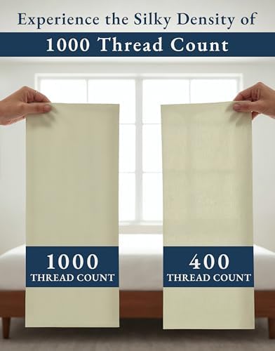 LANE LINEN Extra Deep Pocket King Sheet Set 100% Egyptian Cotton - Linen - Image 4