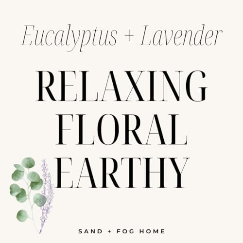 Sand + Fog Scented Candle - Eucalyptus Lavender – Additional Scents and Sizes – 100% Cotton Lead-Free Wick - Luxury Air Freshening Jar Candles - Perfect Home Decor – 12oz - Image 5