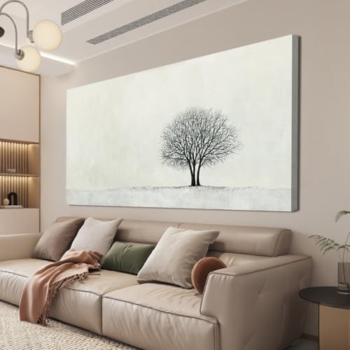 Modern Canvas Tree Of Life Wall Art Decor for Living Room Prints 20" X 40" by TQJYILUFAART