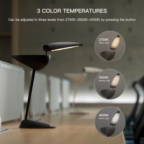 KEEY Modern Bird Desk Lamp Aluminum Night Light LED Reading Lamp Home Decor - Image 2