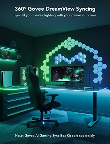 Govee RGBIC Neon Rope Lights for Desks, 16.4ft LED Gaming Desk Lights - Image 5