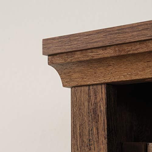 Sauder 5 Tier Book Shelf Wooden Bookcase Multipurpose Bookshelf for Home Office, Living Room, in Vintage Oak - Image 5