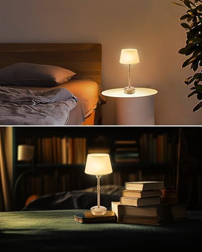UMEXUS Cordless Rechargeable Table Lamp, Small Battery Operated Table Light - Image 3