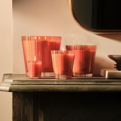NEST New York Scented 3-Wick Candle, Pumpkin Chai - 21.2 oz - Up to 100-Hour Burn Time - Reusable Glass Vessel - Image 2