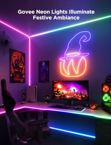 Govee RGBIC Neon Lights 32.8ft Works with Matter, Alexa, Google Assistant - Image 2