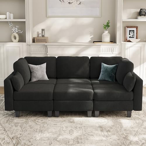 Sectional Sleeper Sofa 6 Seaters Modular Sleeper Sofa Couch - Image 2