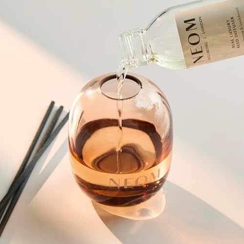 NEOM Real Luxury Reed Diffuser,100ml | Lavender, Jasmine & Sandalwood I 100% Natural Fragrances I Last up to 12 Weeks I Refillable and Reusable - Image 5