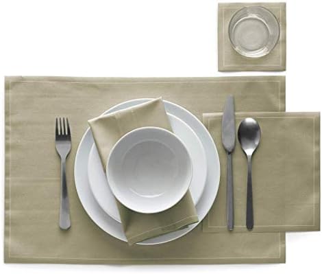 MY DRAP Cocktail Napkins, Reusable Cotton Napkins on a Roll 4.5 x 4.5 IN (100 Napkins, Sand) - Image 2