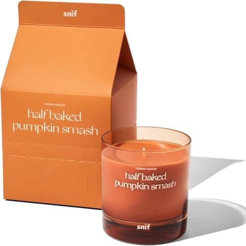 Half Baked Pumpkin Smash Scented Candle by Snif, 8.5oz - Image 2