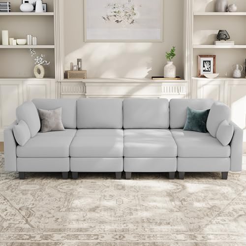 Sectional Sleeper Sofa 8 Seaters Modular Sleeper Sofa Couch - Image 2
