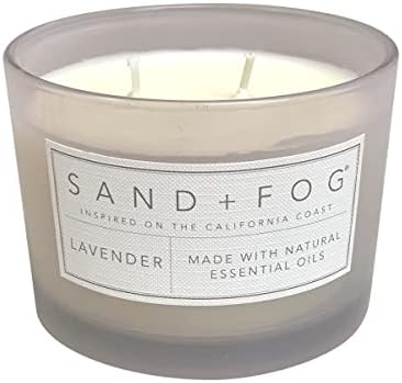 Sand + Fog Scented Candle - Lavender – Additional Scents and Sizes – 100% Cotton Lead-Free Wick - Luxury Air Freshening Jar Candles - Perfect Home Decor – 12oz… - Image 2