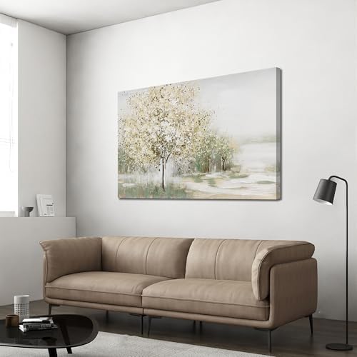 Canvas Wall Art Decor Wall Art Pictures for Living Room Canvas Art Wall Decor Artwork for Walls Natural Landscape Wall Art Decor Vintage Tree Wall Art Prints 24" X 36" for Bedroom Office Kitchen by TQJYILUFAART