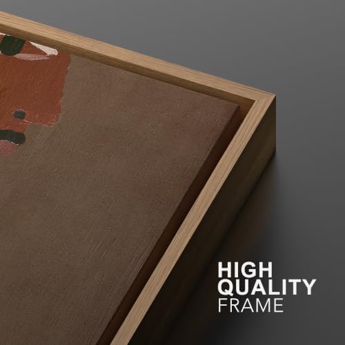 SIGNWIN Framed Canvas Print Wall Art Set Cowboy Cowgirl Portrait Illustrations Modern Minimal Decorative for Living Room, Bedroom, Office - 24"x36"x2 NATURAL - Image 5