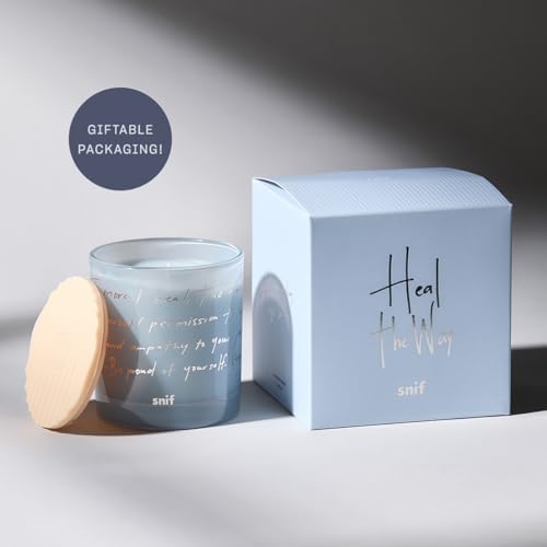 Snif Heal The Way Luxury Scented Candle, 8.5 oz - Image 3