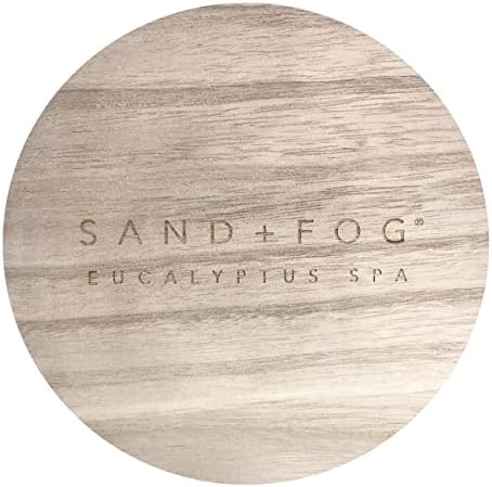 Sand + Fog Scented Candle - Eucalyptus Spa - Additional Scents and Sizes – 100% Cotton Lead-Free Wick - Luxury Air Freshening Jar Candles - Perfect Home Décor for Your Cocktail Table – 23 oz - Image 3
