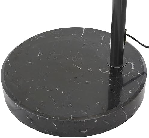 Major-Q Modern Arcing Floor Lamp - Tall Stand Up Arching Drum Shade - Large Contemporary Floor Lamp for Dining Rooms and Bedrooms - Corner Lamp for Office Lighting and Home Decor - Image 3