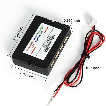 Dreamcolor Acrylic Interior Car LED Strip Light Sub-Control Module, which fit for Dreamcolor Main Controller Connects kit (not Including), Not fit dreamcolor 5 in 1(Single Controller) - Image 2