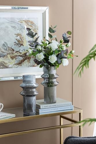 Tall Tapered Glass Vases for Centerpieces, Flowers Vase Set Home Decor by Unknown