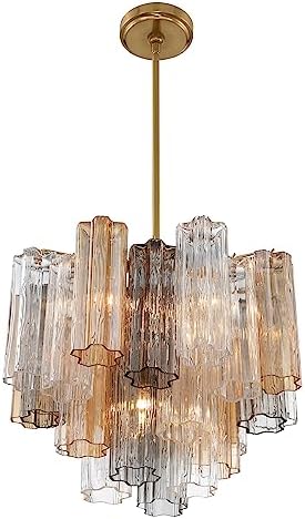 Crystorama Addis 4 Light Aged Brass Chandelier - Image 3