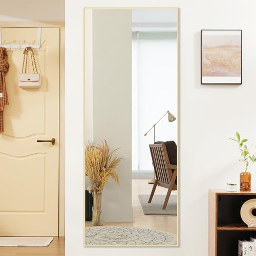 OLIXIS Full Length Mirror with Stand, Full Body Mirror, 58x19 by OLIXIS