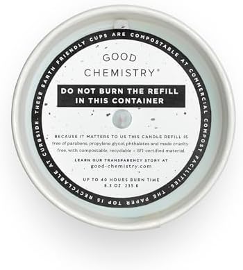 Good Chemistry, Candle Refill Sea Salt Soothe, 8.5 Ounce - Image 4