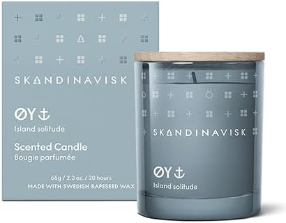 SKANDINAVISK Scented Candle, ØY(Island), 2.3 Ounce by Skandinavisk