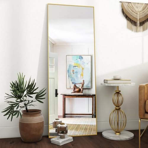 VooBang Mirror Full Length, 21" x 64" Floor Mirror with Stand - Image 7