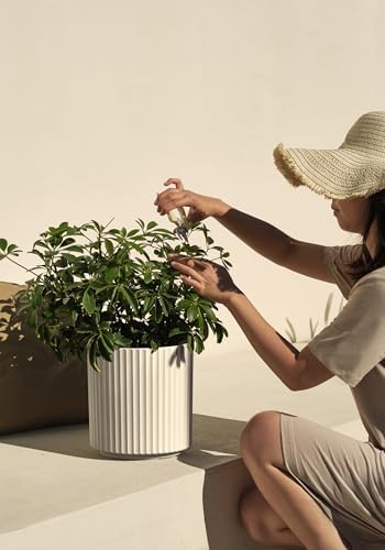 Veradek Demi Series Planter - Large Round Outdoor Planter - Image 5