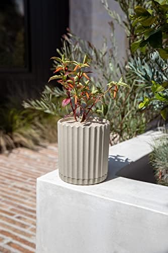 Veradek Demi Series Demi 6" Planter w/Tray, Sand - Image 4