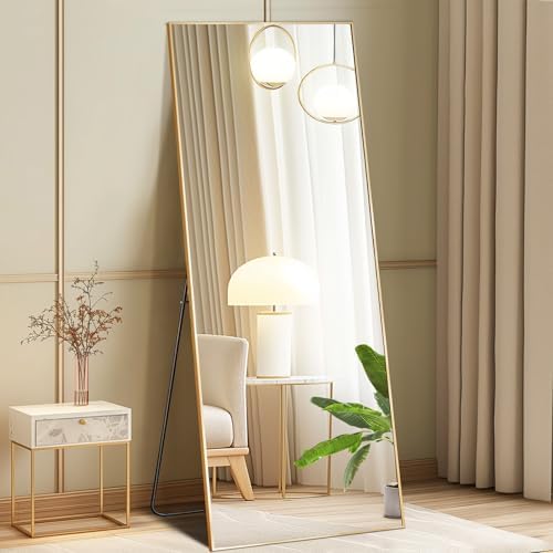 DUMOS 60"x16" Full Length Floor Mirror, Full Body Mirror by DumosLifestyle