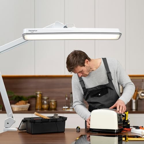 LED Architect Desk Lamp with Clamp, 30W 2500LM, White 30CCT - Image 6