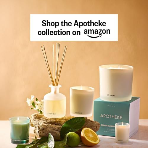 Apotheke Signature Scented Candles, Home, Orange Blossom Neroli - 10.5 Oz - Image 2