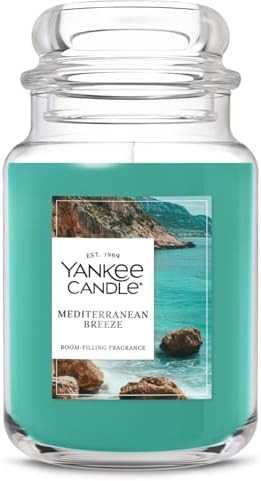 Yankee Candle Mediterranean Breeze Scented Candle, 22oz Large Jar by YankeeCandle