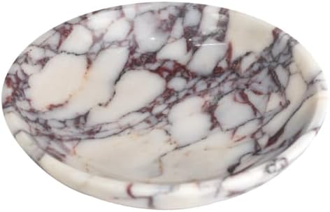 7" Natural Marble Bowl Luxury Decorative Bowl for Home Decor by FutureStone