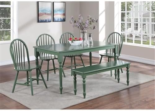 Boraam Windsor Backless Dining Bench - Equistian Green - Image 2