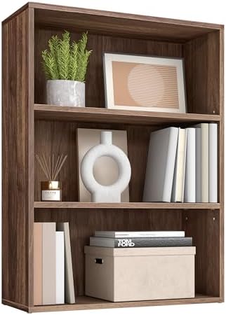 VASAGLE 3-Tier Bookshelf, Storage Organizer, 23.6 x 9.4 x 32 Inches by VASAGLEbySONGMICSHOME