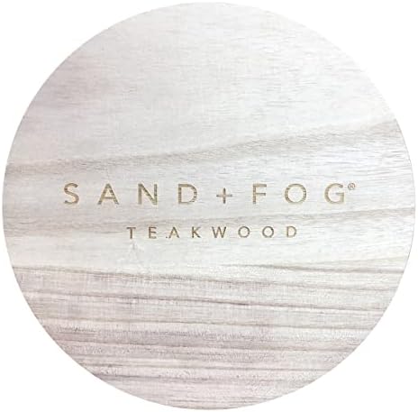 Sand + Fog Scented Candle - Teakwood - Additional Scents and Sizes – 100% Cotton Lead-Free Wick - Luxury Air Freshening Jar Candles - Perfect Home Décor for Your Cocktail Table – 34 oz - Image 3