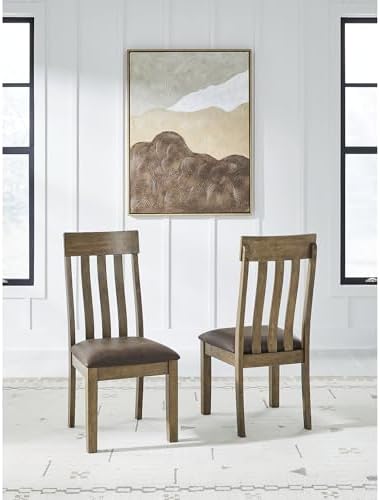 Signature Design by Ashley Vallister Dining Chairs Set of 2, Light Brown - Image 6