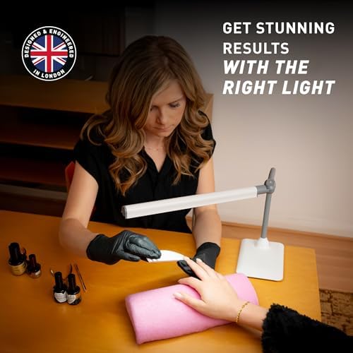 Daylight Company Uno Pro Table Lamp, Standing Lamp for Living Room, Bedroom, Salon, Office, Touch Control, Flexible Arm, Sleek Design, Multipurpose - Image 6