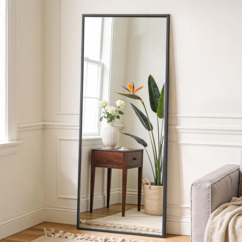 OLIXIS Full Length Floor Mirror with Stand, Body Mirror, 60x16 by OLIXIS