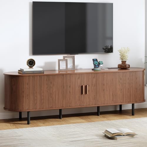 ComfyCorner 70.8" Mid Century Modern TV Stand with Sliding Doors for 65" TV by ComfyCorner
