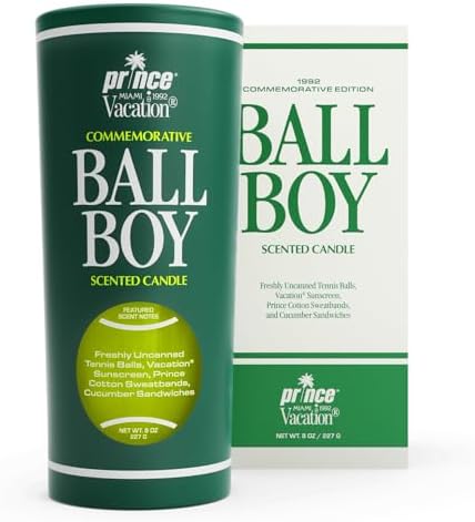 Vacation Ball Boy Tennis Scented Soy Candle, 8 Ounces by Vacation